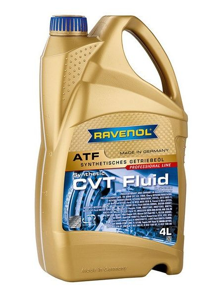 Масло АКПП RAVENOL ATF CVT Fluid, 4 литра / 1211110004 купить c ...