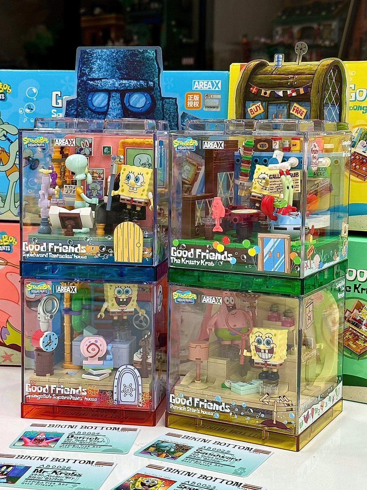 Конструктор AREA-X Губка Боб,Губка Боб Квадратные Штаны,Spongebob ...