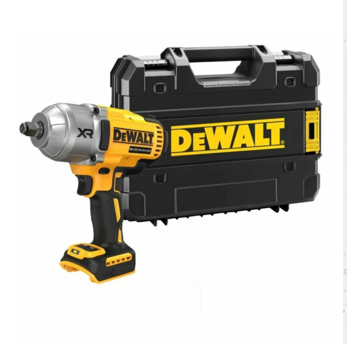 Гайковертаккумуляторныйударный"DeWalt"DCF961N-XJ(18В,Li-Ion.1/2"1626Нм,безакк.из/у)