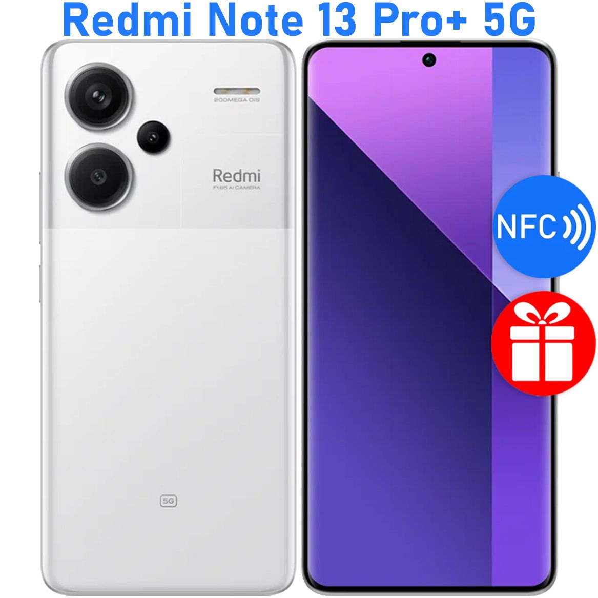 Смартфон Xiaomi Redmi Note 13 Pro + 5G - купить по выгодной цене в  интернет-магазине OZON (1412507068)