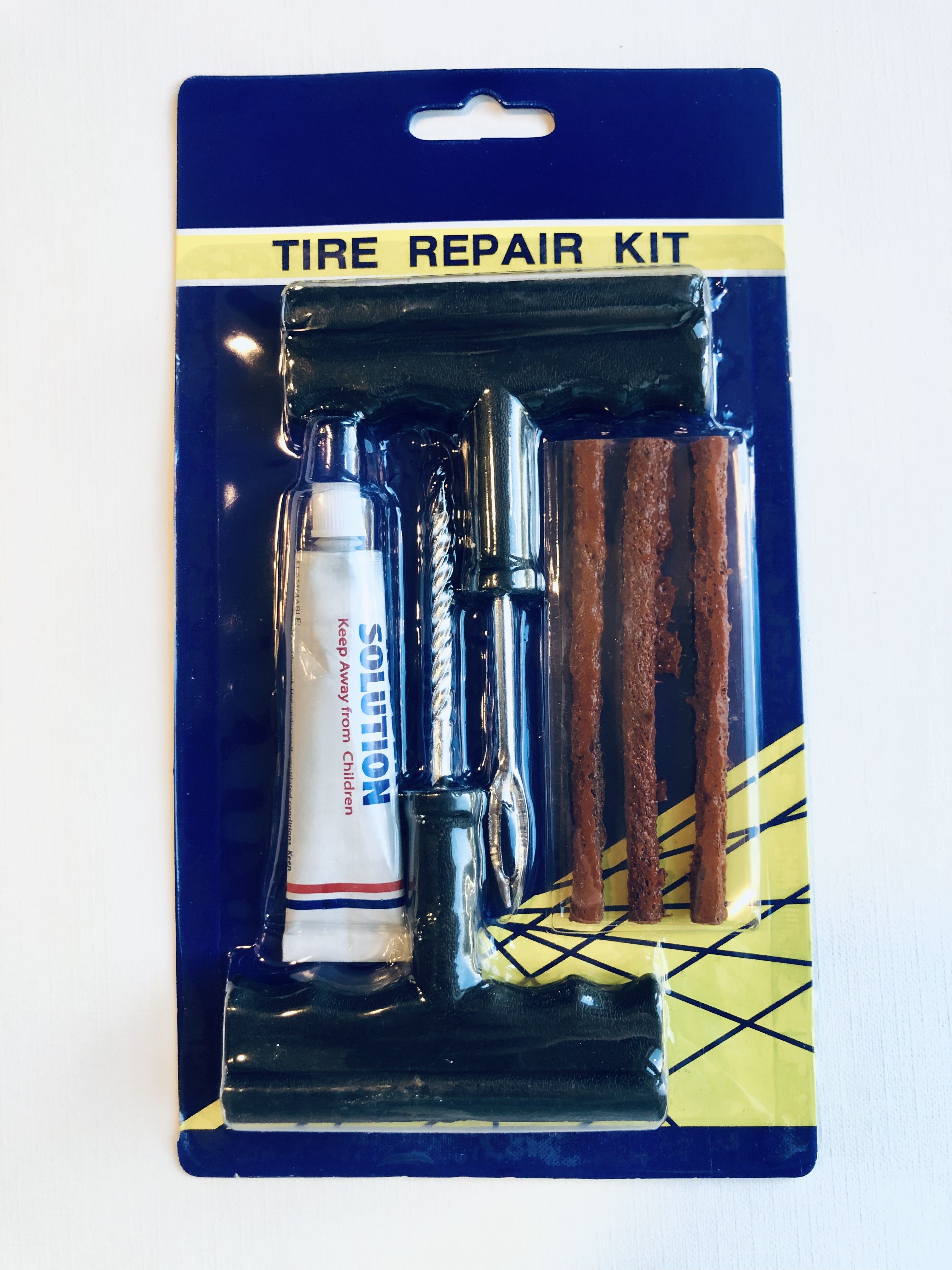 TIRE REPAIR KIT Набор для ремонта шин, 6 шт. 