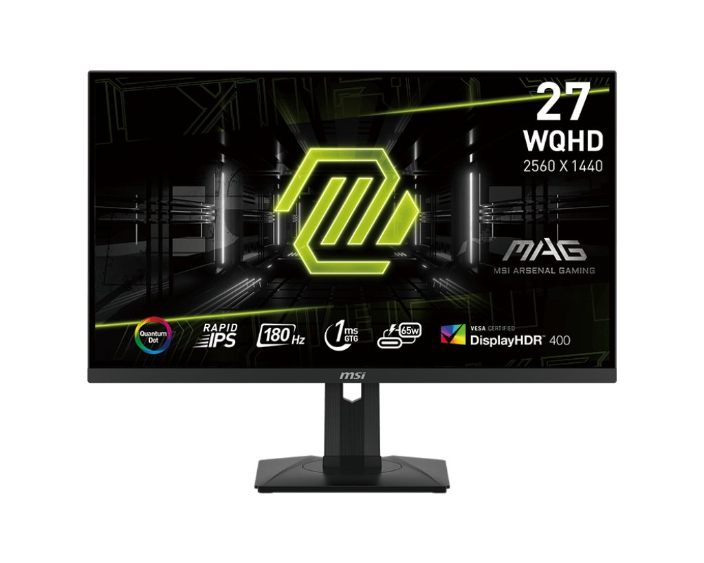 MSI27"МониторMAG274QRFQDE2/180Hz/1msGTS/HDR400/2KIPS