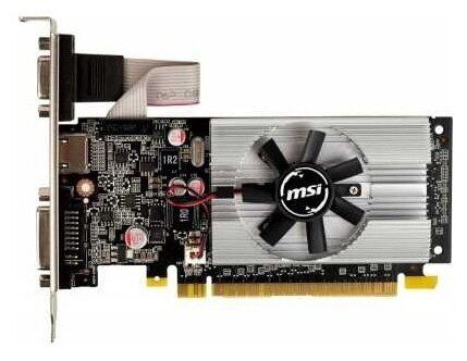 MSI Видеокарта GeForce 210 1 ГБ (N210-1GD3/LP)