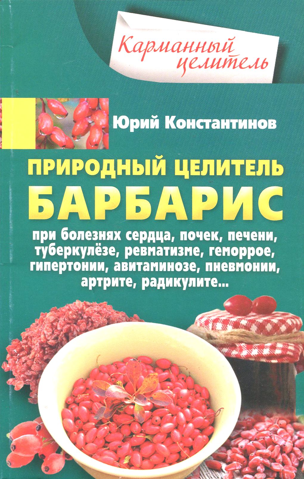 Природный целитель барбарис. При болезнях сердца, почек, печени, туберкулезе, ревматизме, геморрое | Константинов Юрий