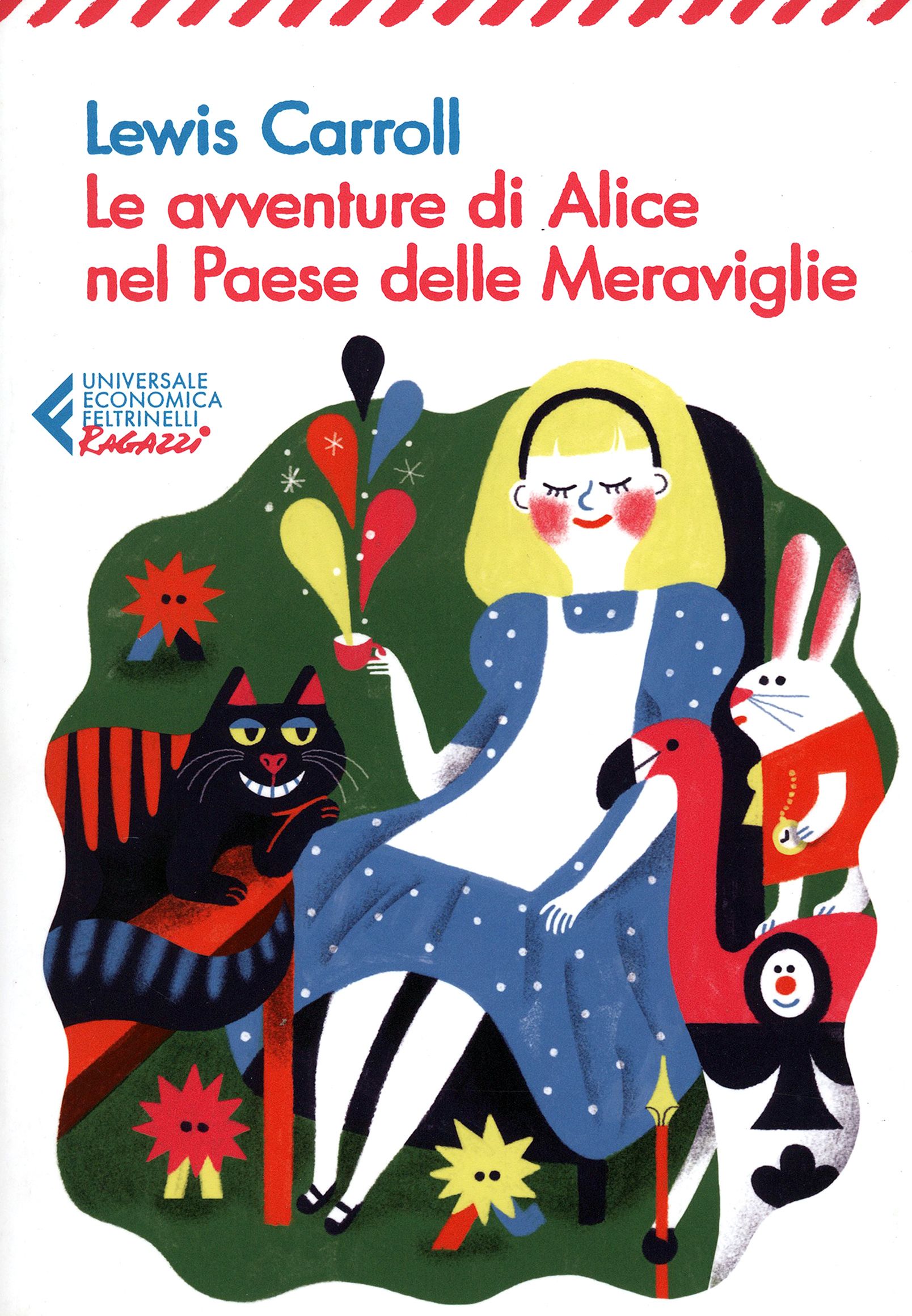 Le avventure di Alice nel paese delle meraviglie / Alices Adventures in Wonderland / Книга на Итальянском | Carroll Lewis