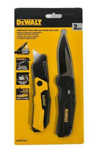 DEWALT DWHT97530 Комплект из двух строительных ножей