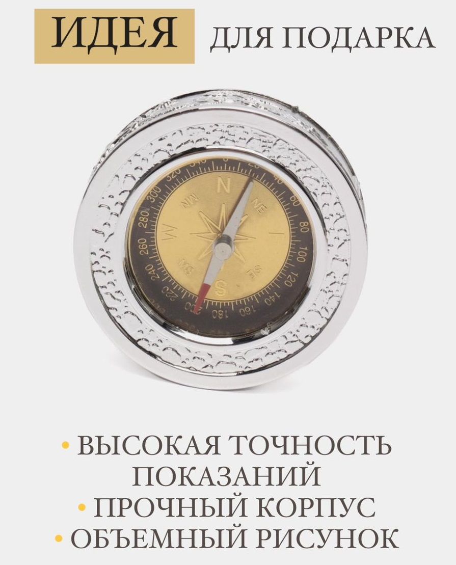 КомпасДракон63мм,дляориентированиянаместности,дляохоты,рыбалки,походов,туризма,тактическийиармейский,подарочныйисувенирный