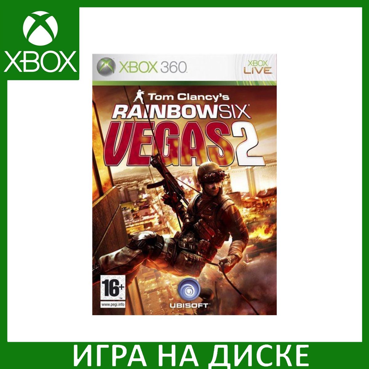 Игра Tom Clancys Rainbow Six Vegas 2 Xbox 360, Xbox One Диск