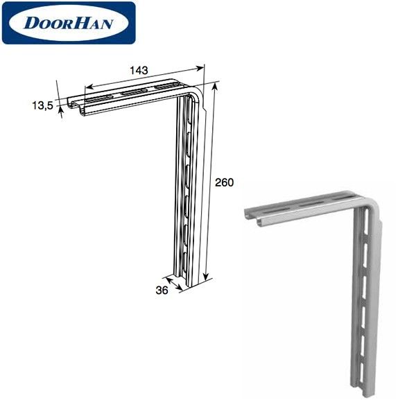 DoorHanКронштейнкрепежный2шт.