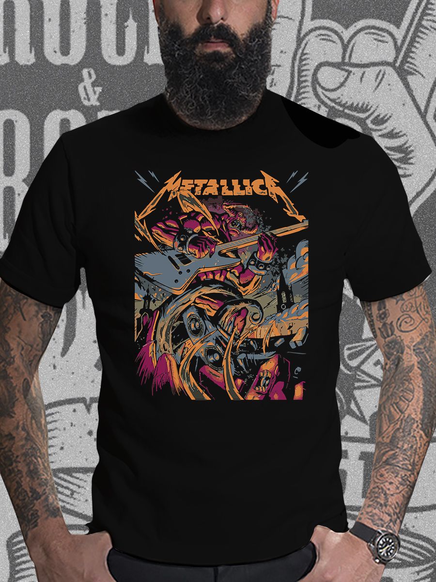 ФутболкаSTREETPRINTMetallica