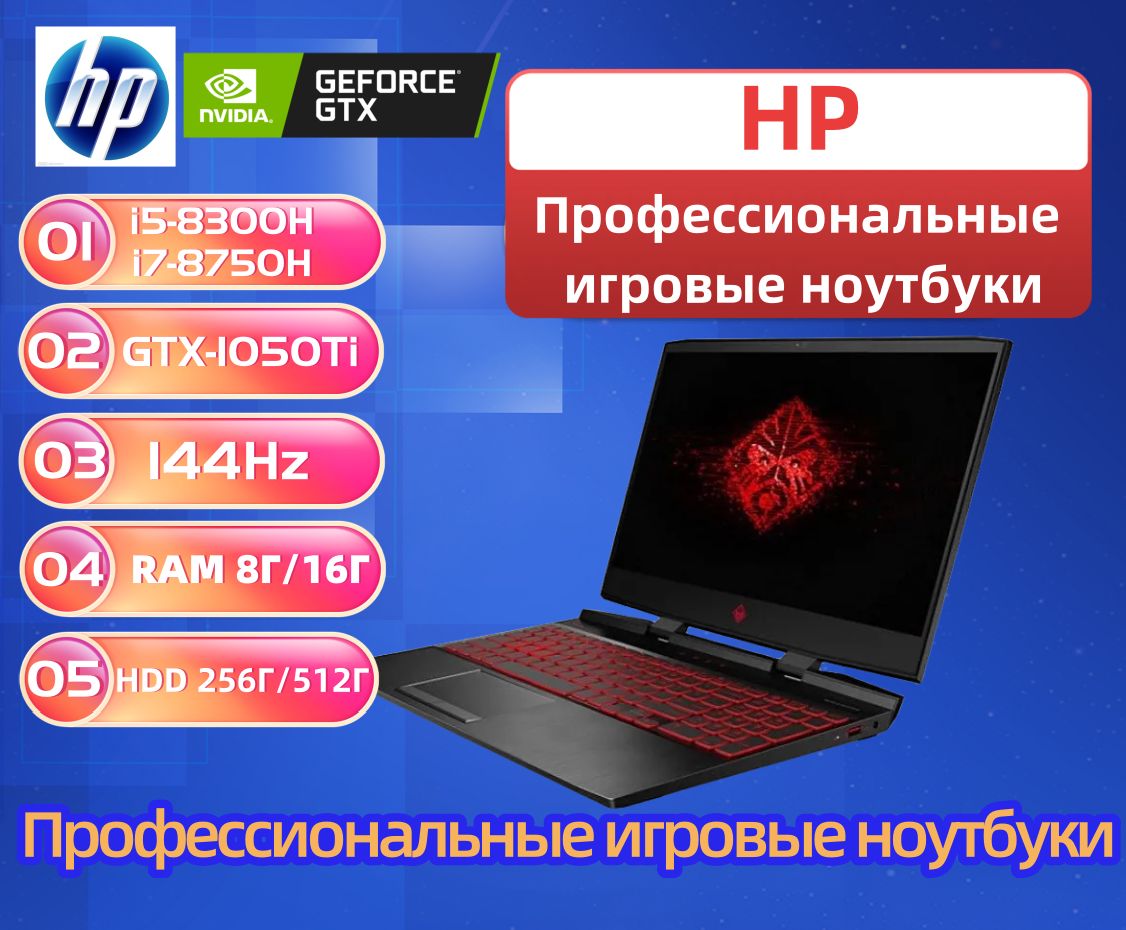 HP OMEN4 Ноутбук 15.6