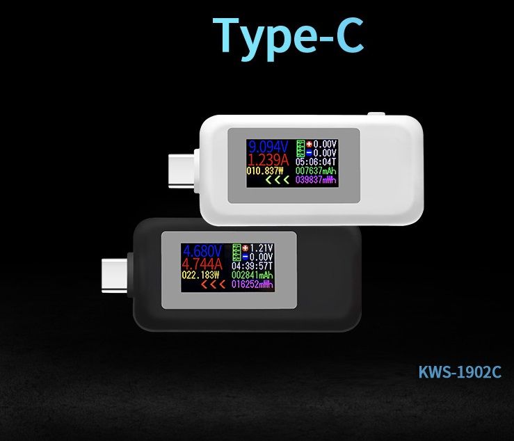 KWS-1902C Usb С-тестер белый