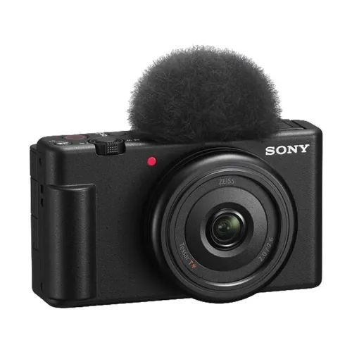 Sony Компактный фотоаппарат фотоаппарат ZV 1F, черный, черный