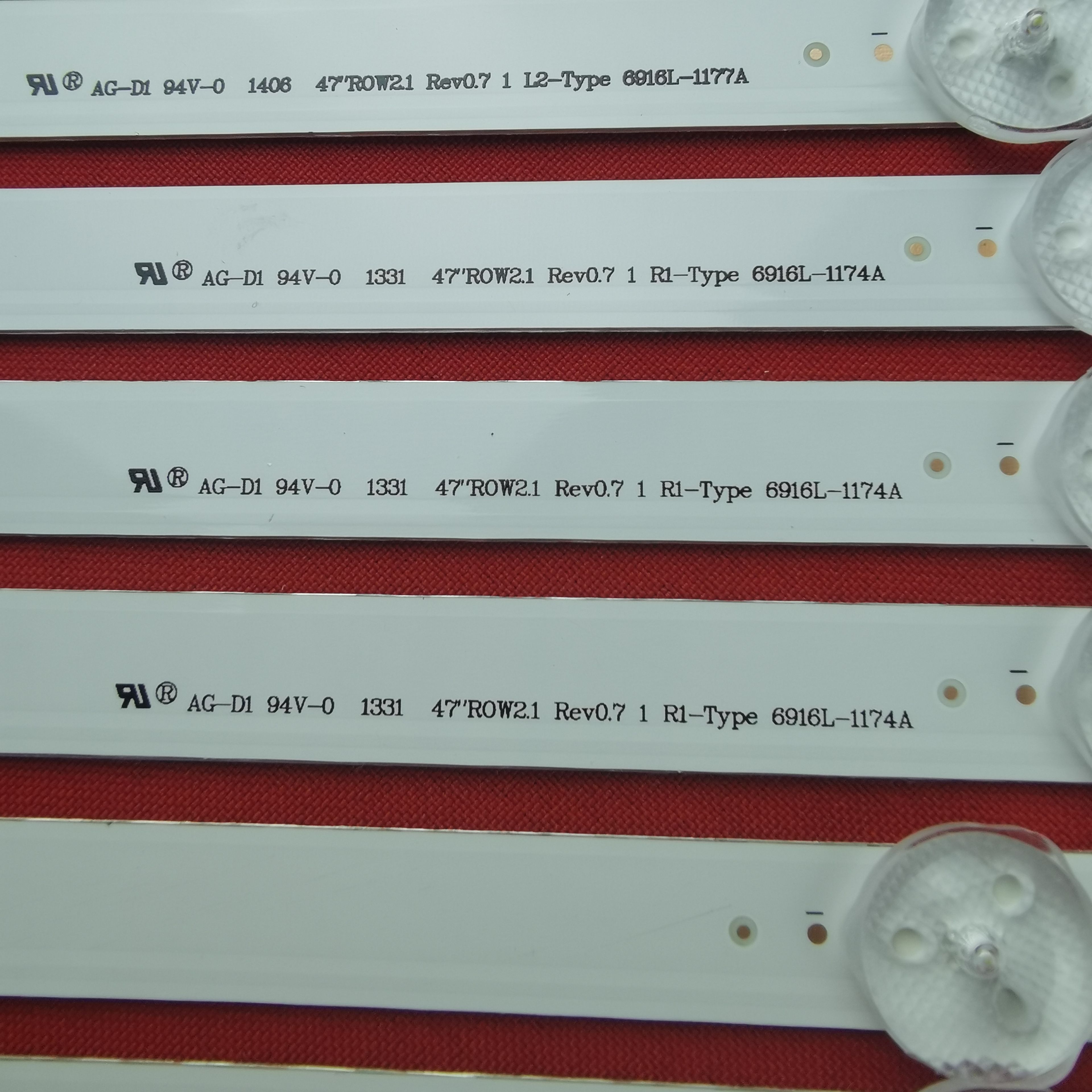 Подсветка для LG 47LA620V 47LA615V 47LN540V 47LA621V 47LN613V 47LA620 47LN548C 47LA620S 47LN540 47LN570V; 47" ROW 2.1 Rev0.7