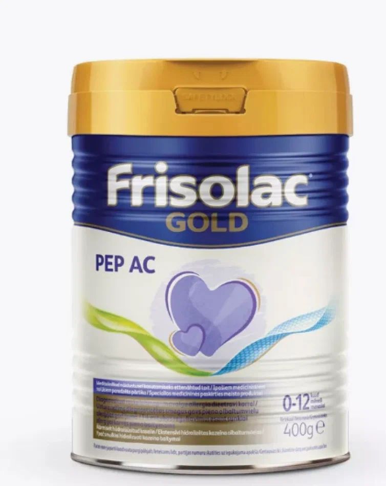 Смесь Friso Frisolac Gold PEP AC, 0-12 мес, 400 г