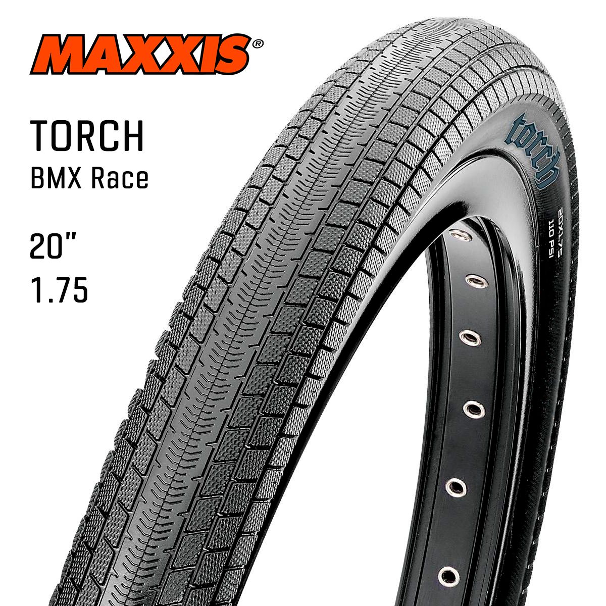 Покрышка 20x1.75 Maxxis Torch TPI 120 кевлар EXO