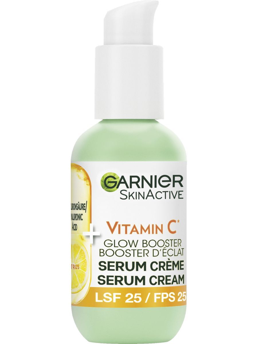 Glow c active cream. Garnier Vitamin c Serum