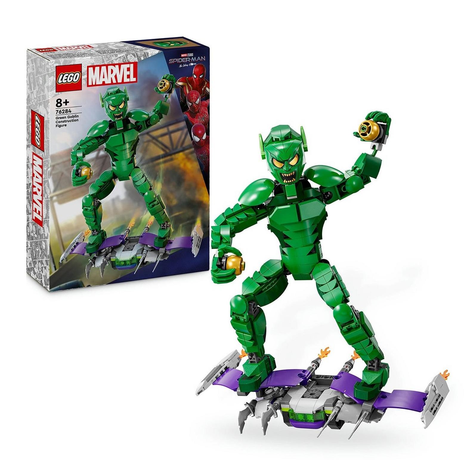 Lego 76284 SUPER HEROES MARVEL Зеленый Гоблин