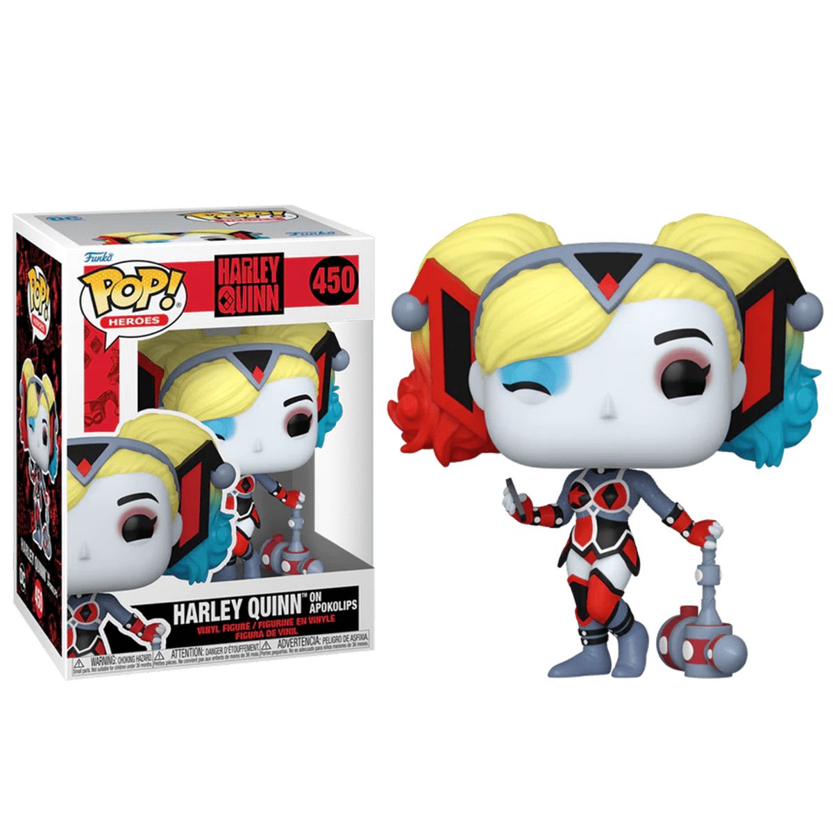 Фигурка Funko Pop! Harley Quinn on Apokolips (Фанко Поп Харли Квинн на  Апоколипсе) - купить с доставкой по выгодным ценам в интернет-магазине OZON  (1542520253)