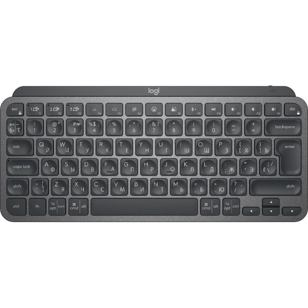 Клавиатура Logitech MX Keys Mini Graphite 920-010501, черный