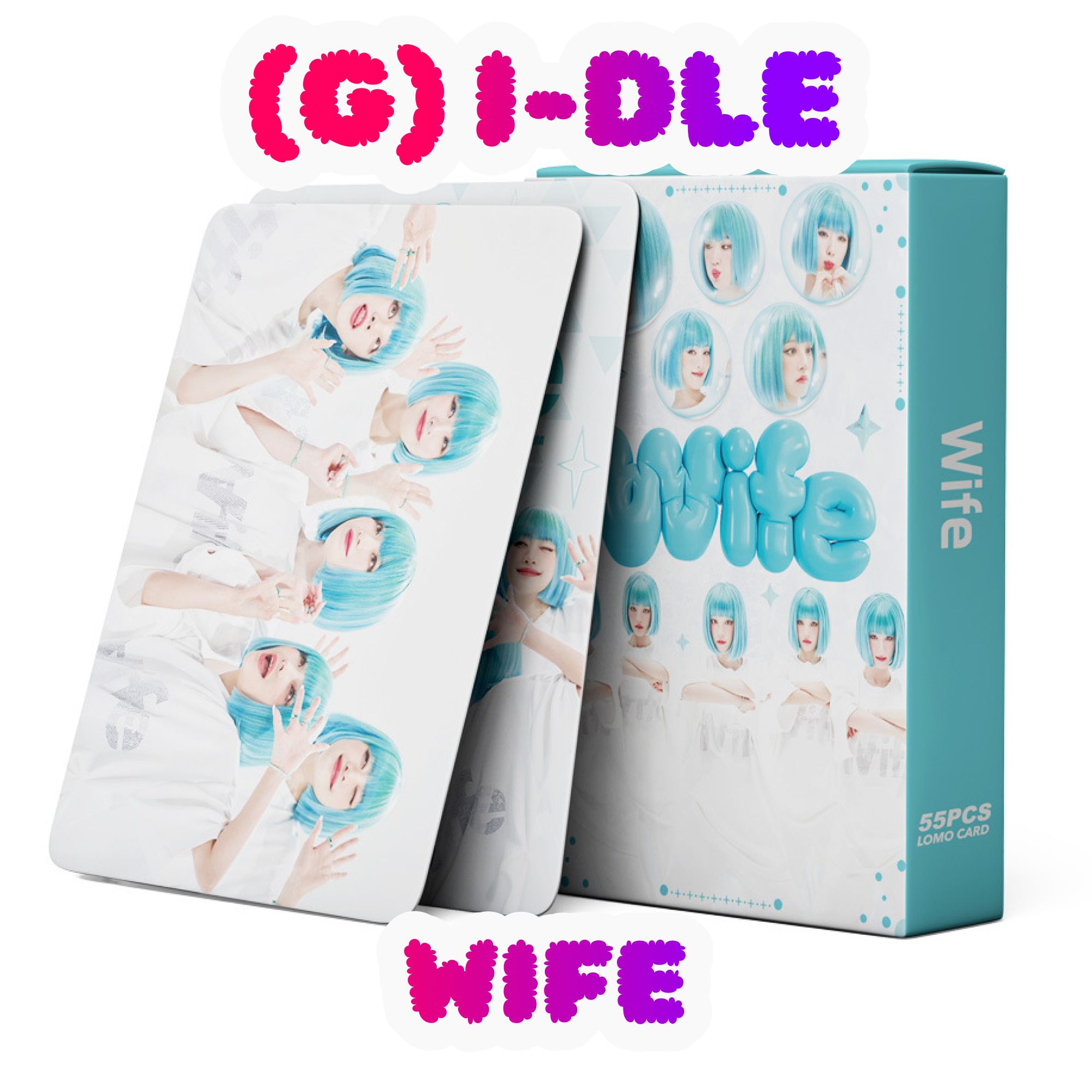 Набор коллекционных карточек (G)I-DLE WIFE