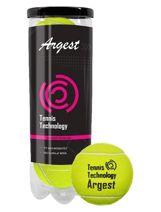 Теннисные мячи Tennis Technology Argest (3 мяча в банке)