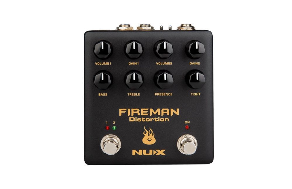Гитарный дисторшн. Distortion box. коричневый звук. nux cherub nod-2 tube man overdrive. как играть в линию с реальной педалью дисторшн.