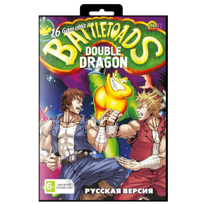 Игра для Сега: Battletoads & Double Dragon