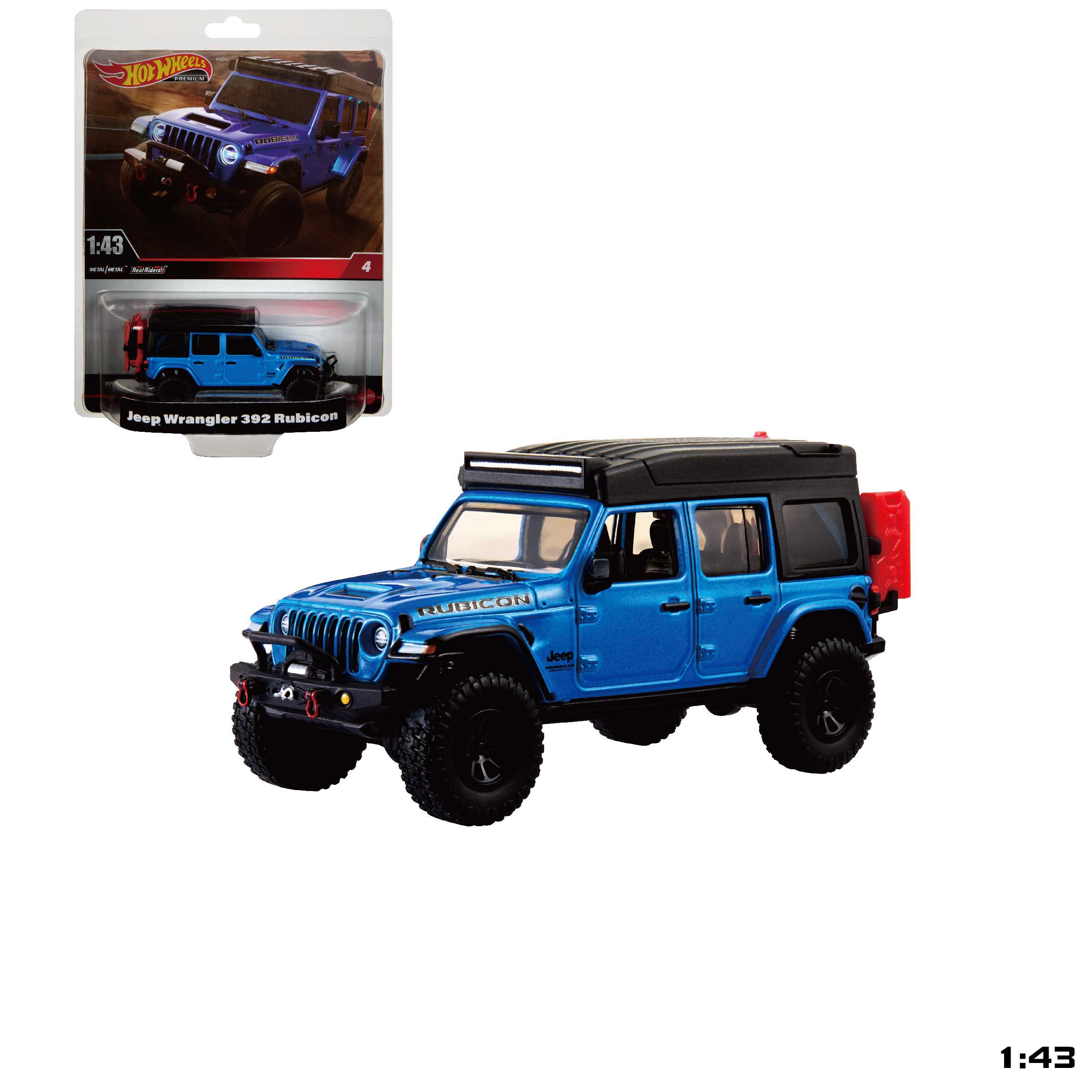 Mattel Hot Wheels 1 43 Jeep Wrangler 392 Rubicon