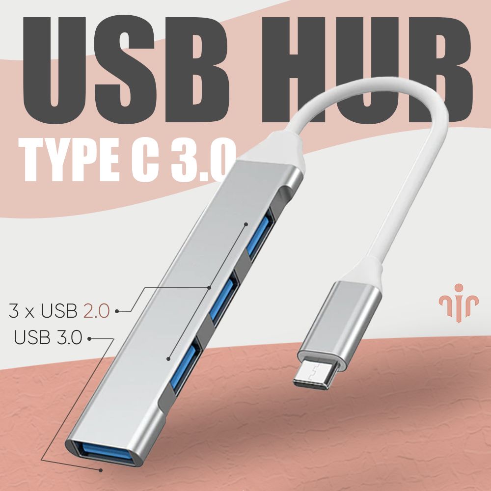 USB Hub Type-C разветвитель для MacBook