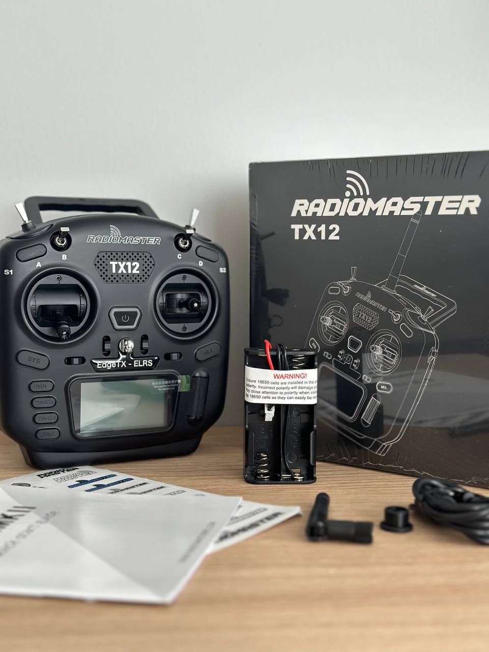 АппаратурауправленияRadiomasterTX12MarkII(ELRS)Mode2(стикгазаслева)