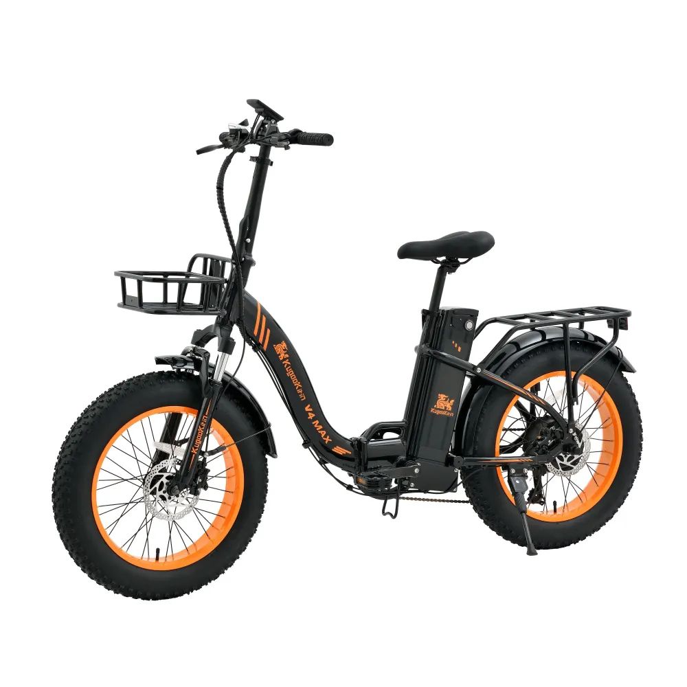 Электровелосипед Kugoo Kirin V4 Max 2024 фэтбайк 750W, 15,6Ah