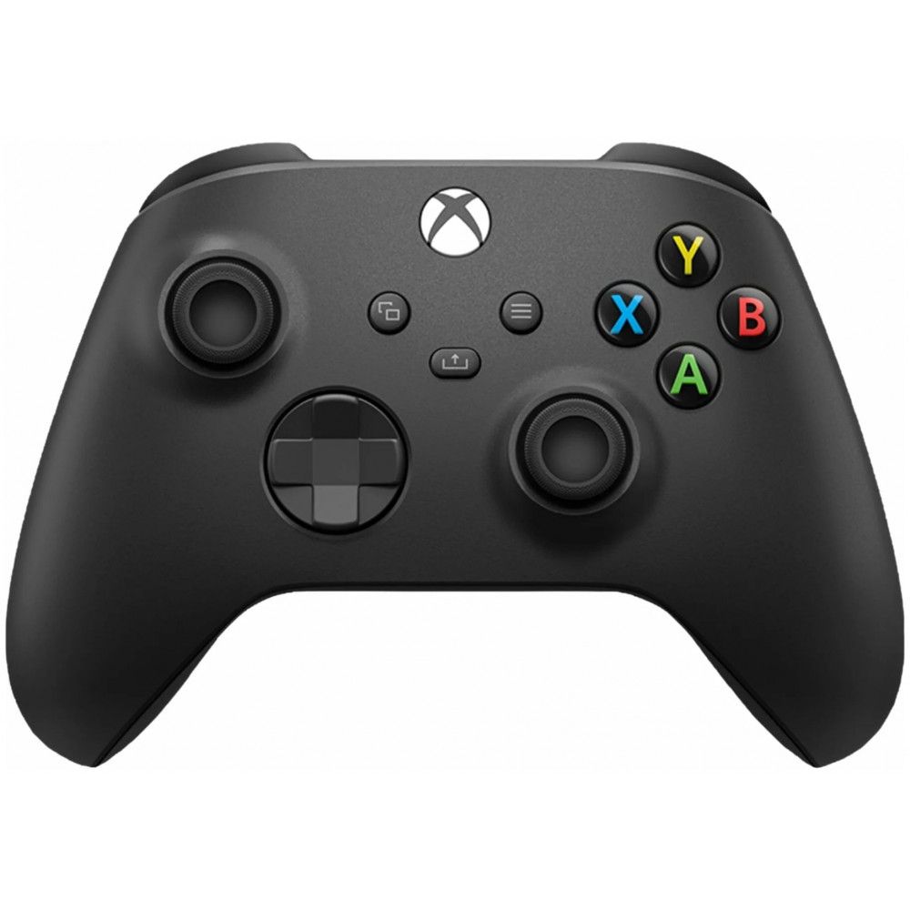 Microsoft геймпад Xbox Series Carbon Black, Bluetooth, чёрный