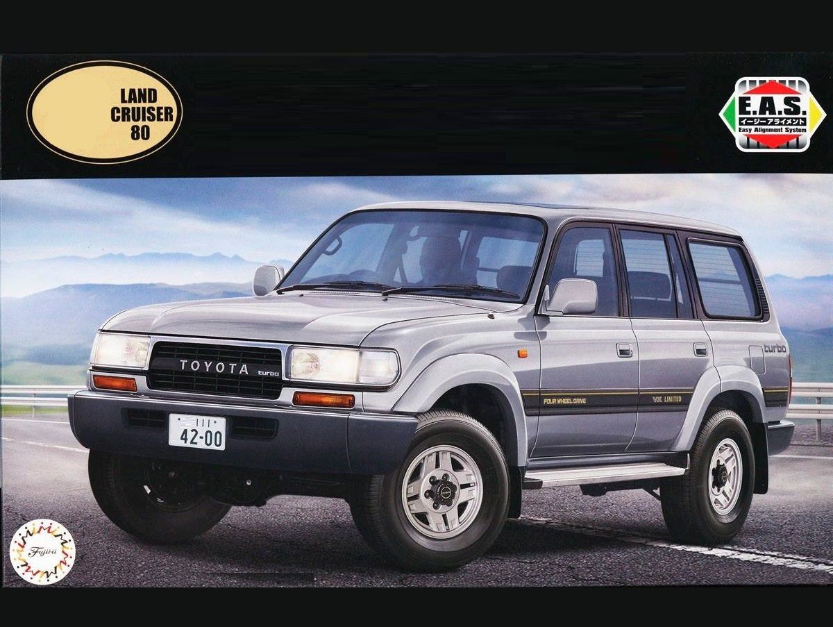 Сборная модель Toyota Land Cruiser 80