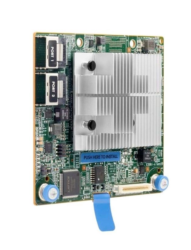 HP Сетевой контроллер Контроллер RAID   Enterprise/P408i-a SR Gen 10 (8 Внутренних полос/2 ГБ Кэша) Модульный контроллер 12G SAS/Интеллектуальный массив