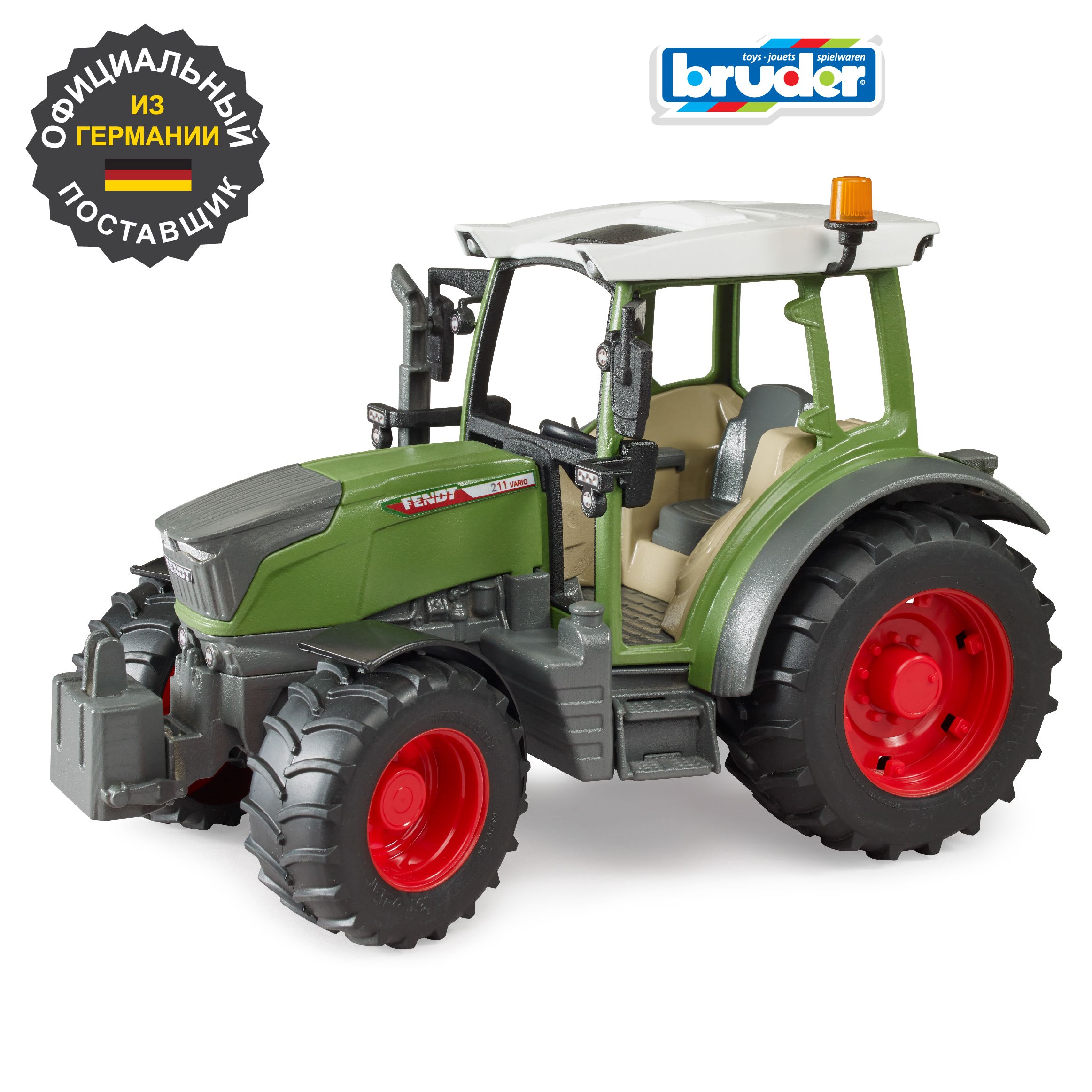 Машинка Bruder Трактор Fendt Vario 211, Брудер, 02-180 - купить с доставкой  по выгодным ценам в интернет-магазине OZON (1193132087)