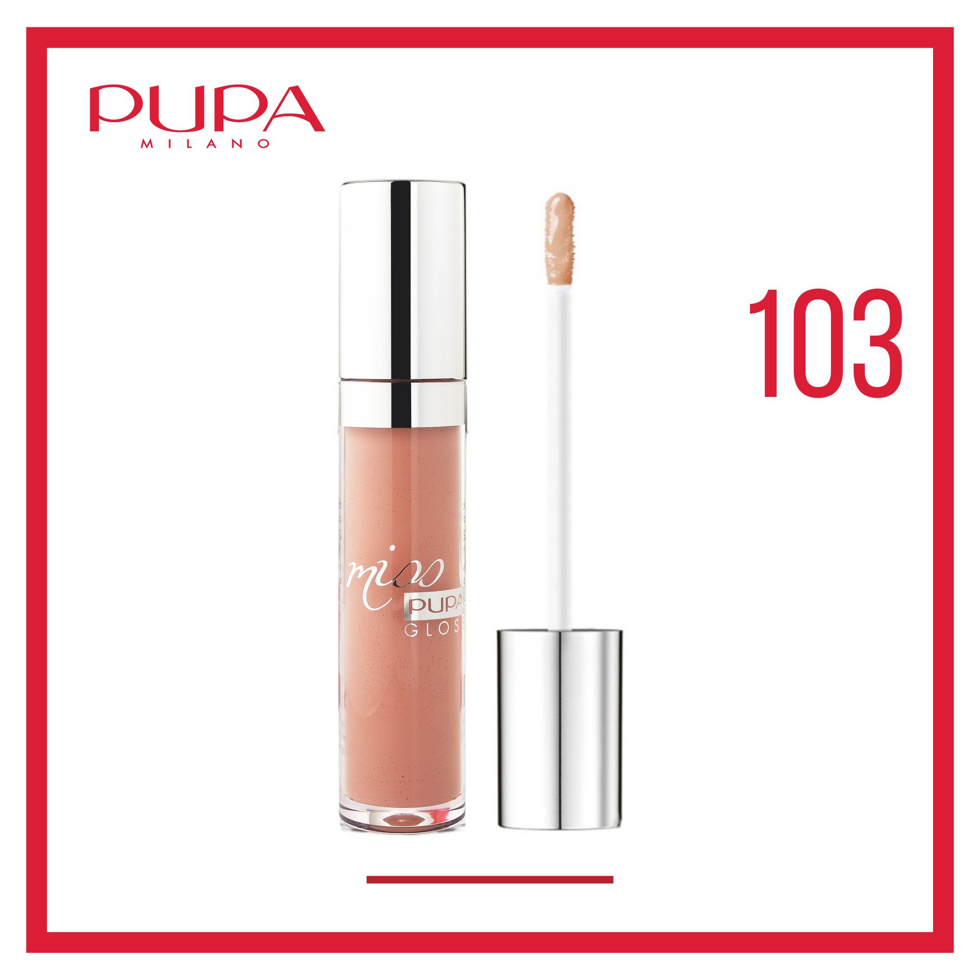 PUPA Блеск для губ Miss Pupa Gloss 103