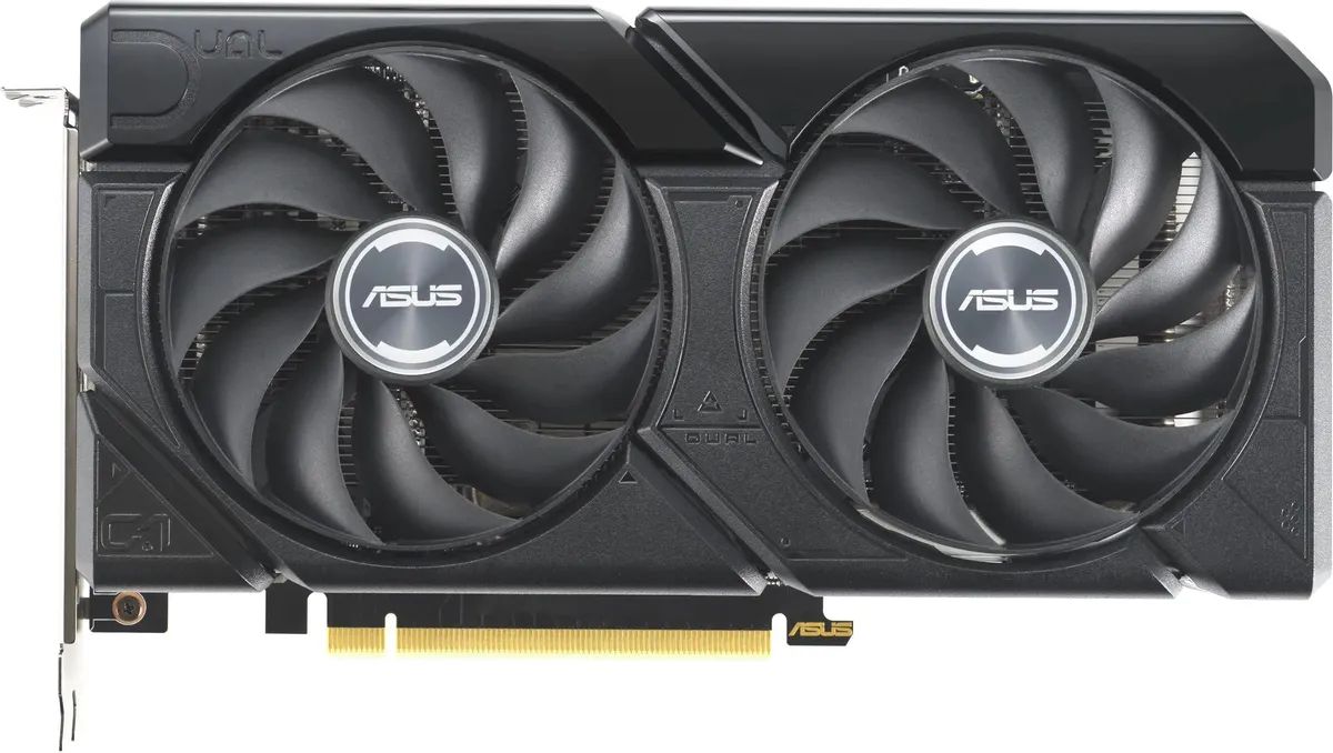 ASUS Видеокарта GeForce RTX 4060 8 ГБ (DUAL-RTX4060-O8G-EVO)