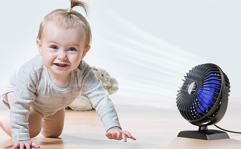 вентилятор настольный бесшумный/Модный и популярный вентилятор от юсб.(图9)