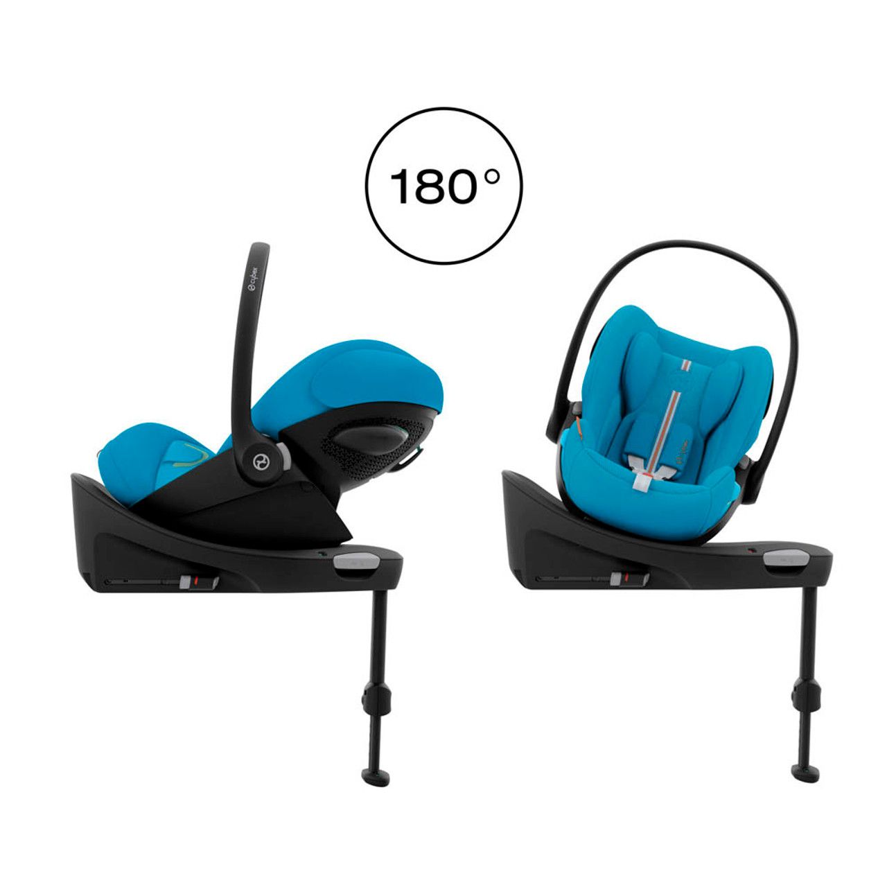 Автокресло Cybex Cloud G i-Size с базой IsoFix Cybex Base G Ocean Blue Plus