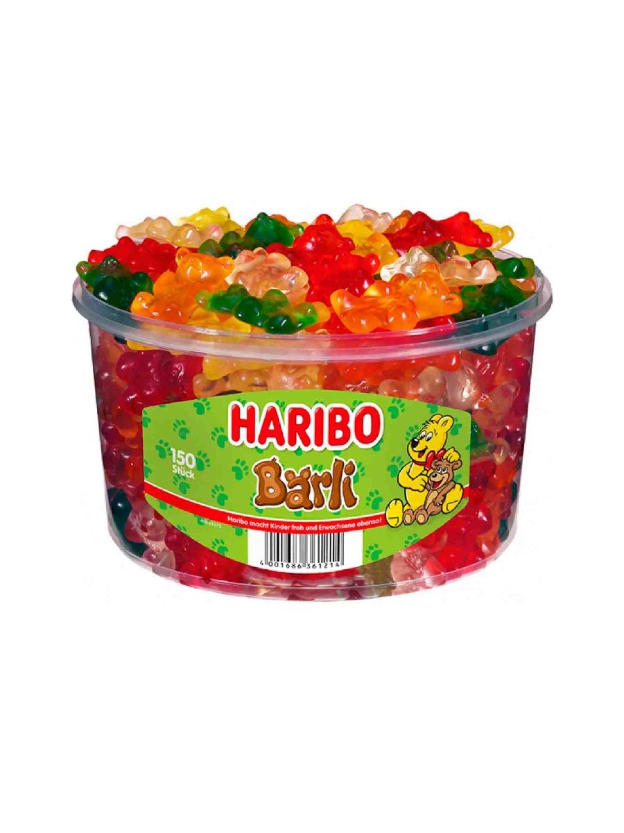 Мармелад Haribo Brli Медвежата Барли, 1200 гр