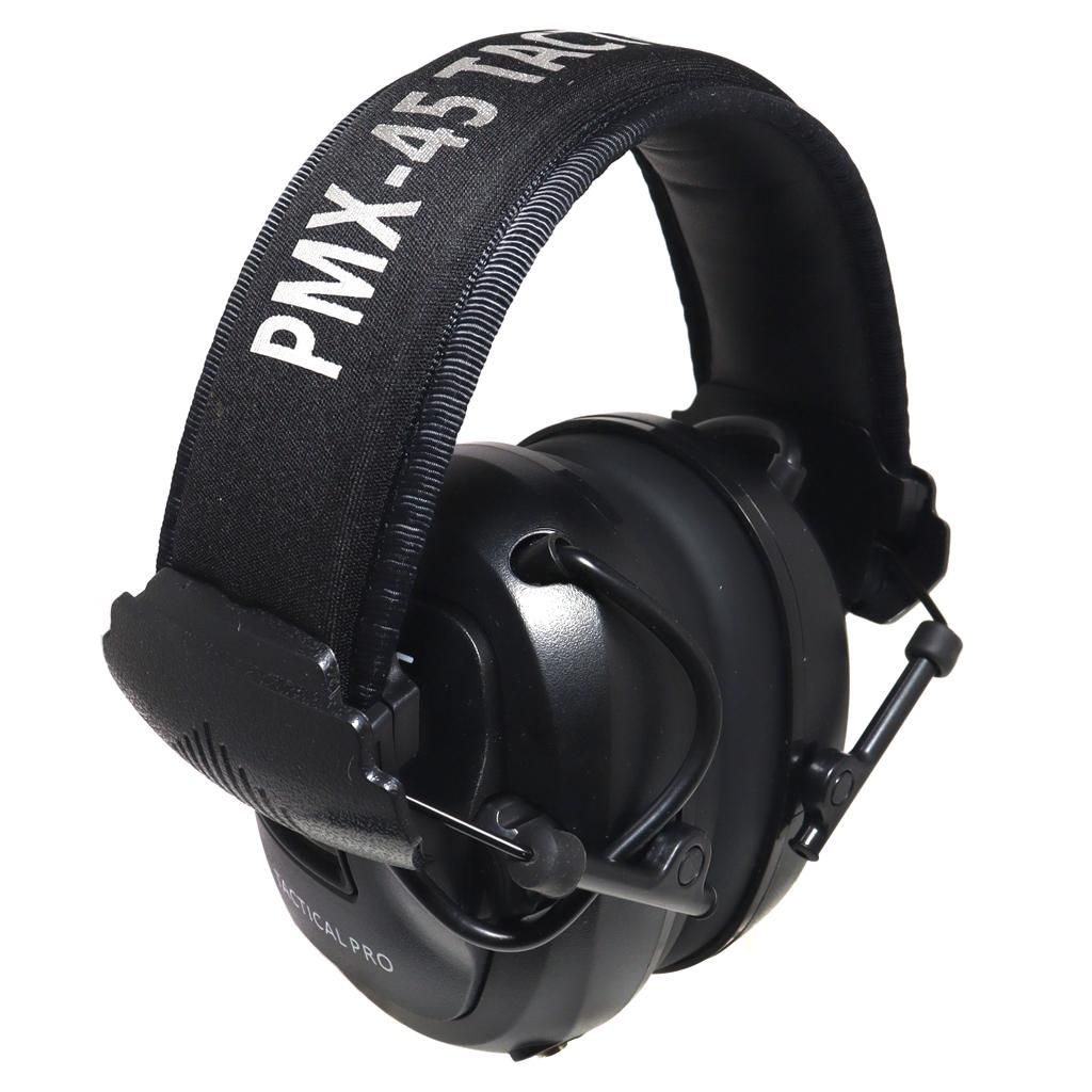 Наушники активные PMX Tactical PRO45 28-85 dB черный, PMX-45