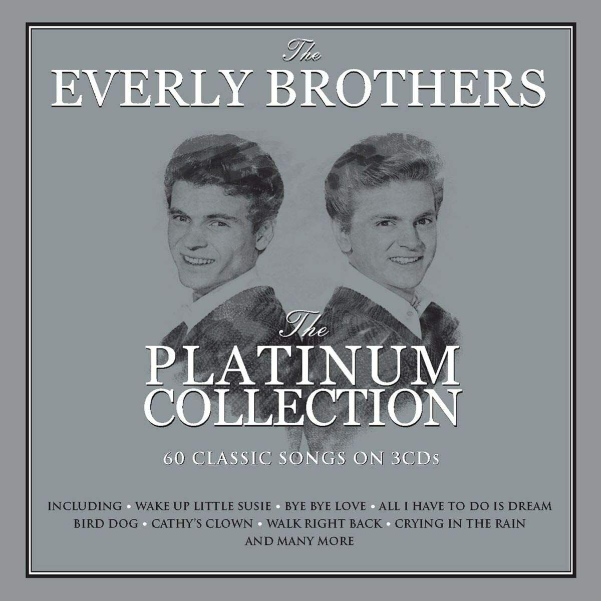 The Everly Brothers - The Platinum Collection (3CD) 2018 Not Now, Digipack Музыкальный диск