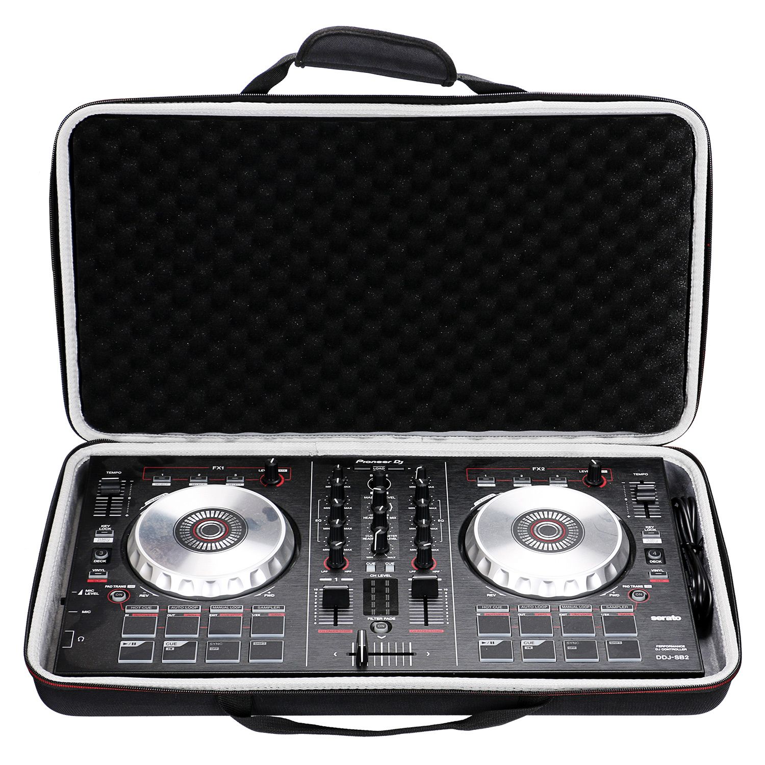 ЧехолдляPioneerDJDDJSB3/DDJSB2/DJ400/DDJFLX4DJControllerDDJ-RBPerformanceDJControllerCase(толькосумка)