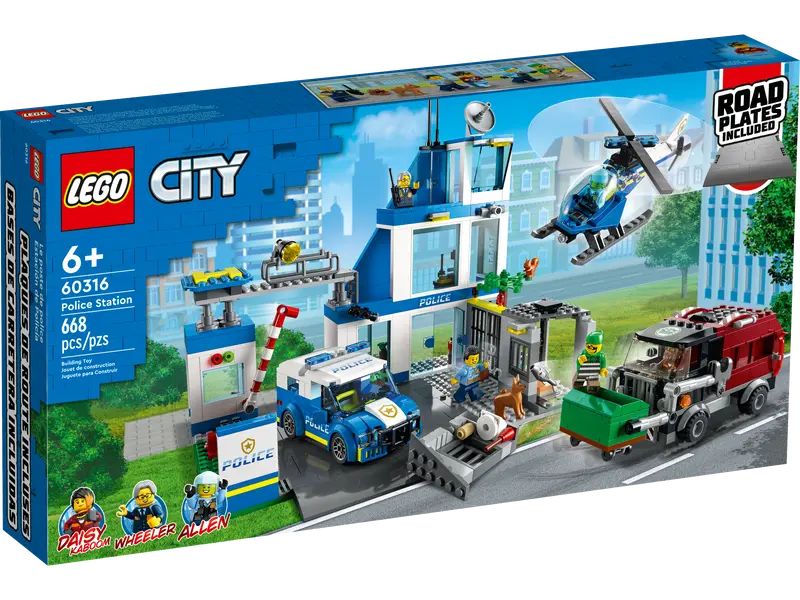 Legocity,Полицейскийучасток,60316,668,6+