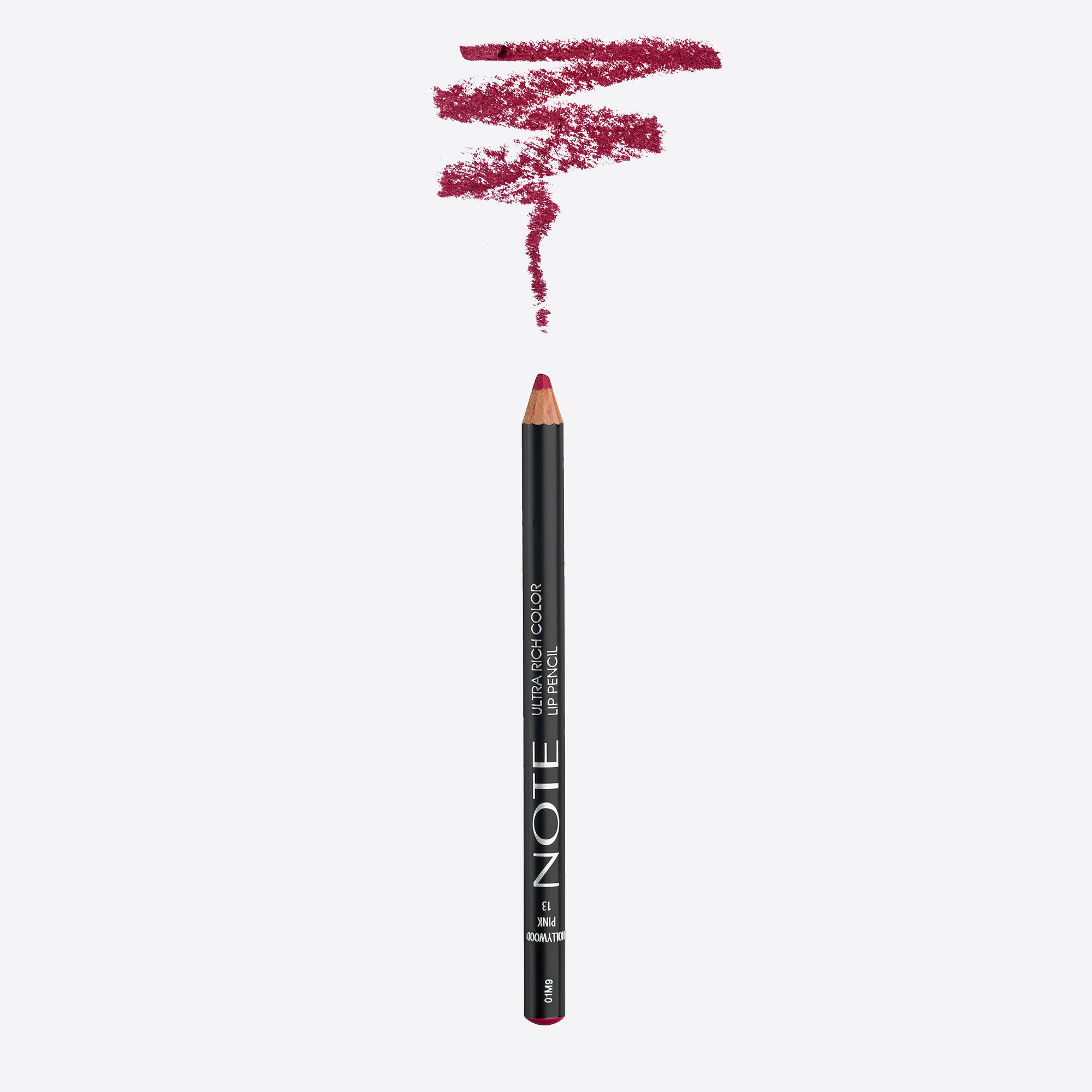 NOTE Карандаш для губ насыщенного цвета ULTRA RICH COLOR LIP PENCIL (13 Hollywood Pink)