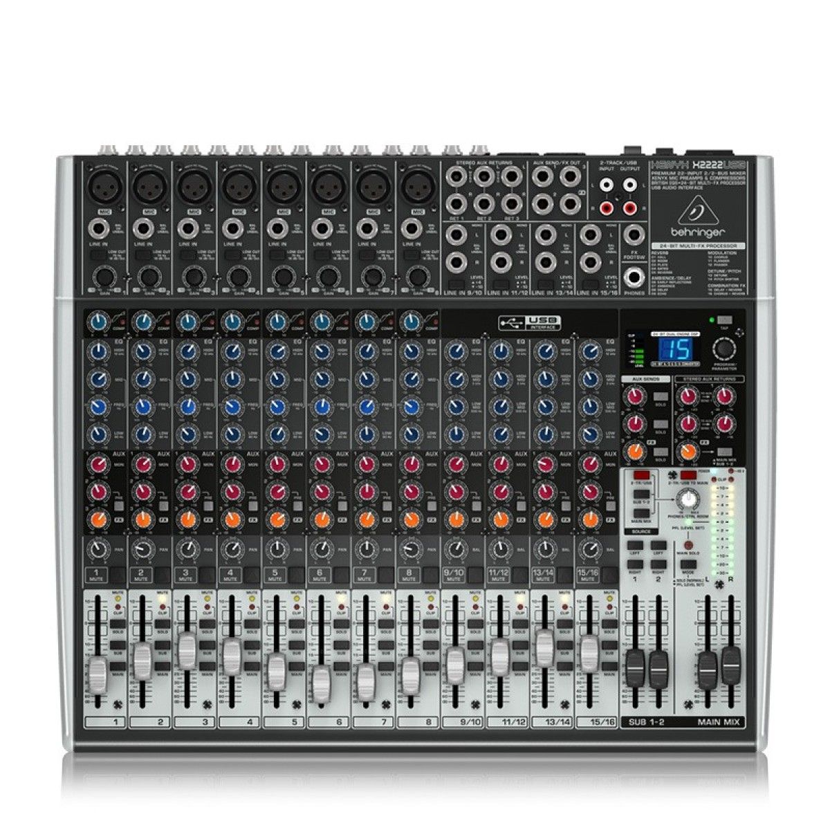 Микшерный Пульт Behringer Qx2222usb Купить