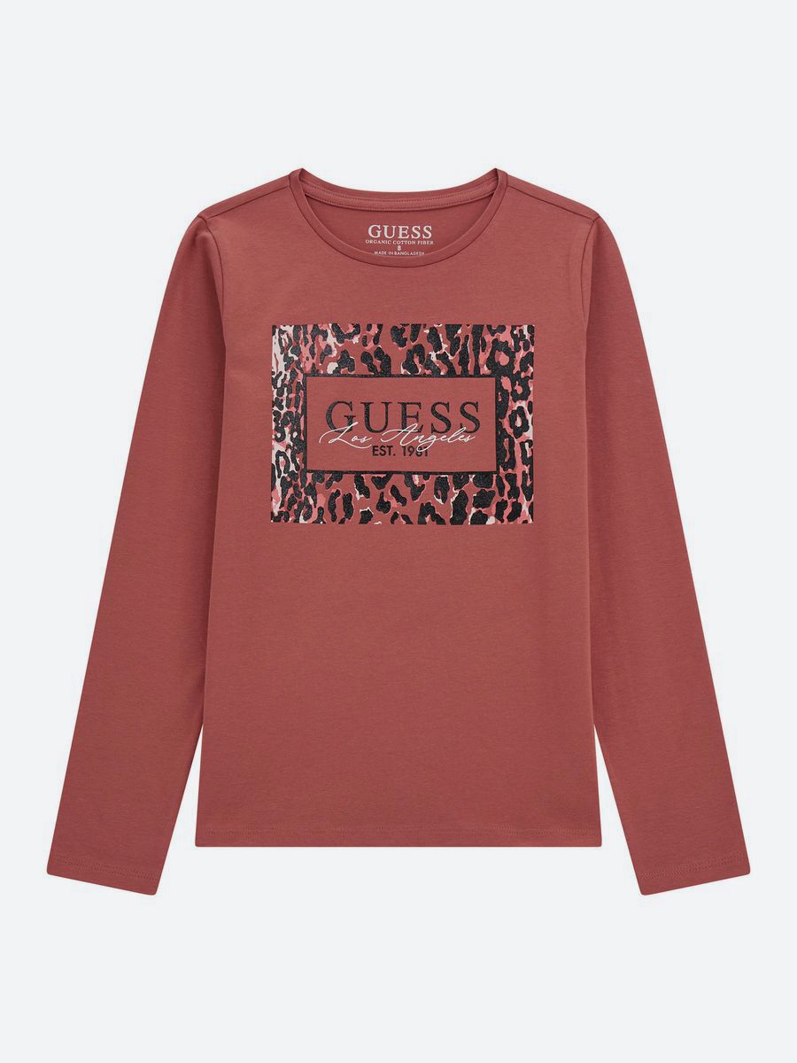 ЛонгсливGUESSLsT-ShirtW/Glitter