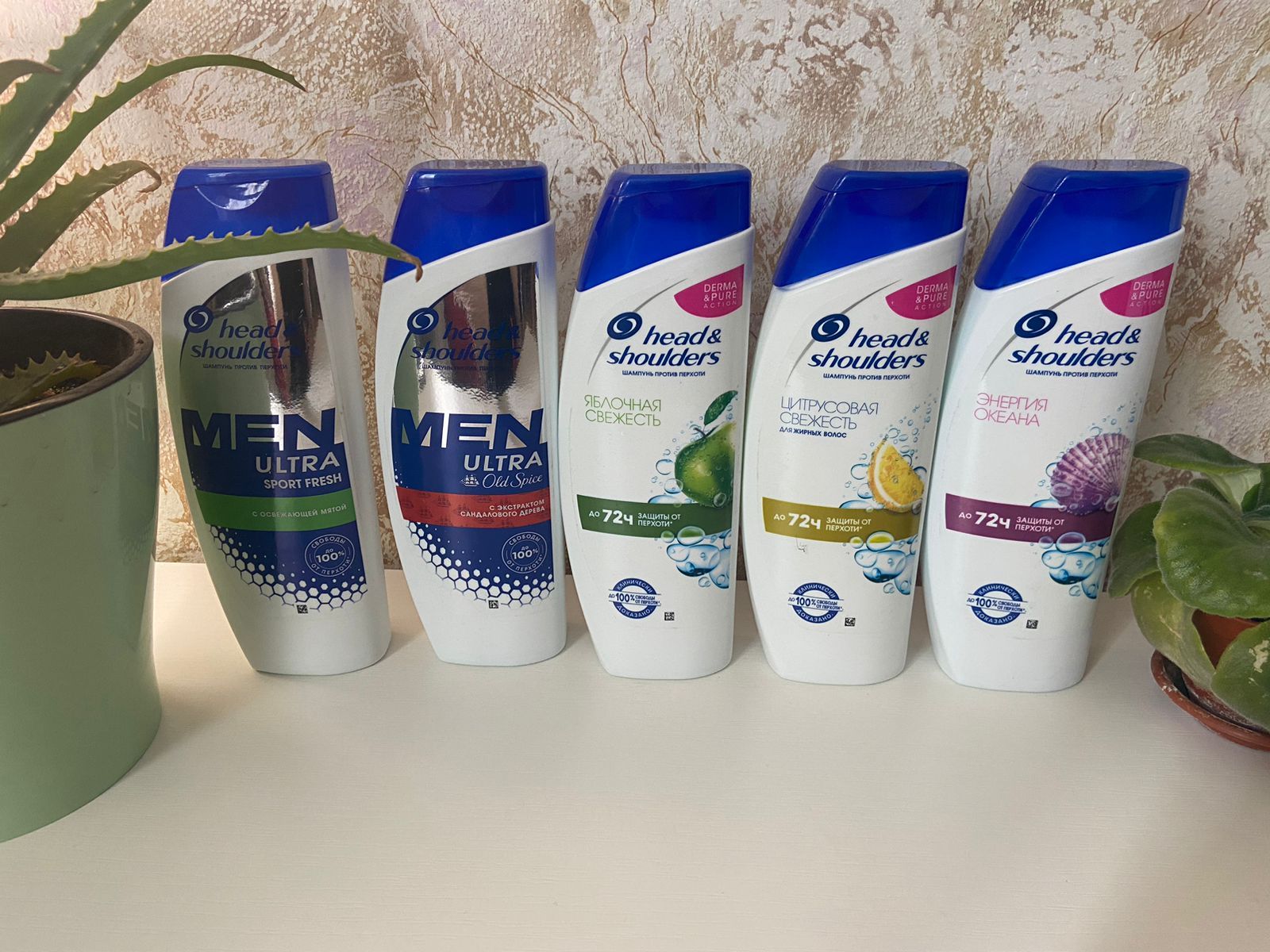 Head & Shoulders Шампунь против 5шт перхоти Цитрусовая свежесть, для жирных волос