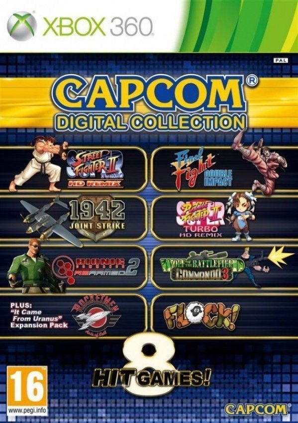 Игра Capcom Digital Collection Xbox 360 Диск на 360